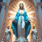 virgin mary statue light dream meaning