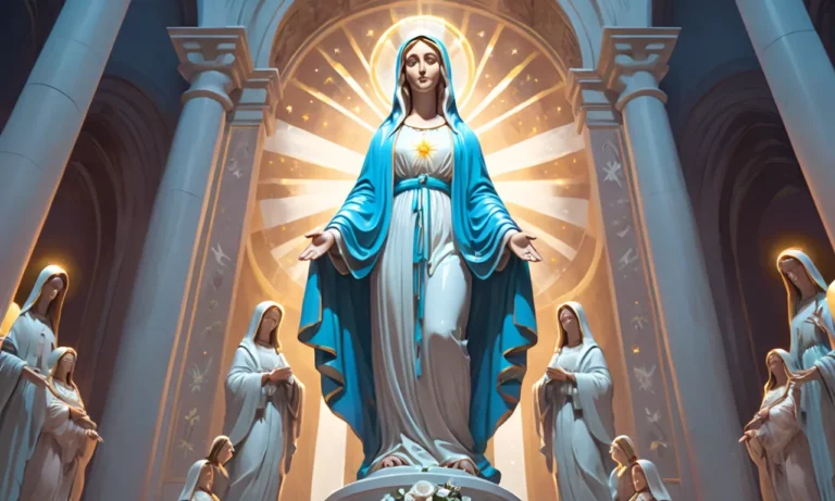 Virgin Mary Statue Light Dream Meaning