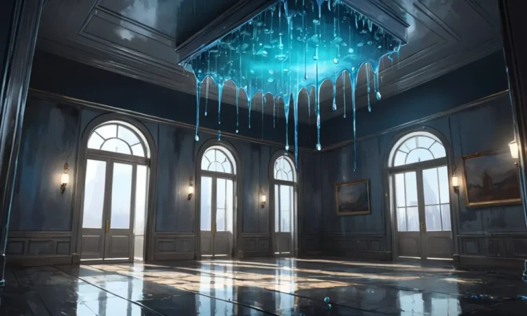 Water Dripping From The Ceiling Dream Meaning