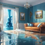 water leak in the house dream meaning