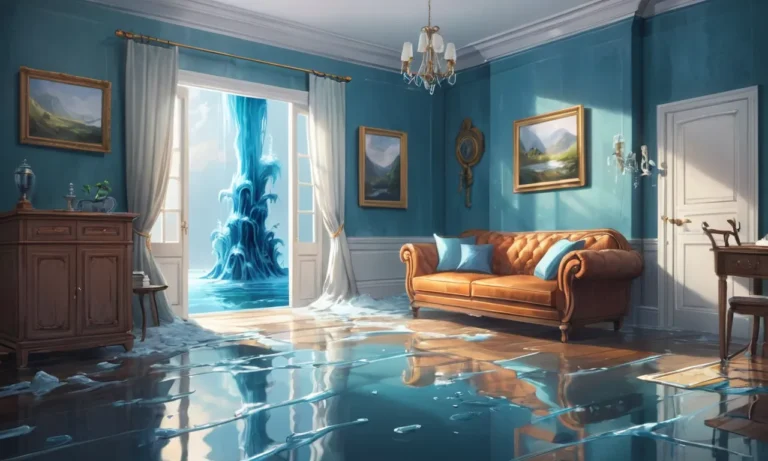 Water Leak In The House Dream Meaning