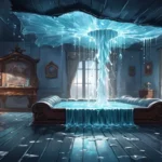 water leaking from the roof dream meaning