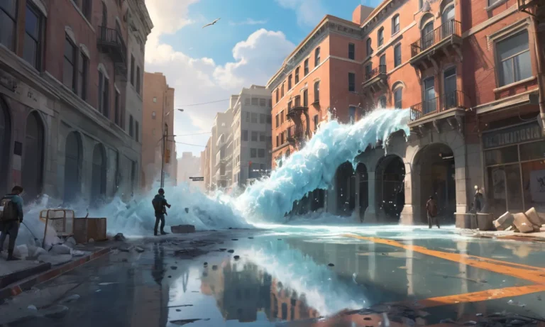 Water Main Break Dream Meaning