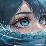 water shooting out of eyes dream meaning