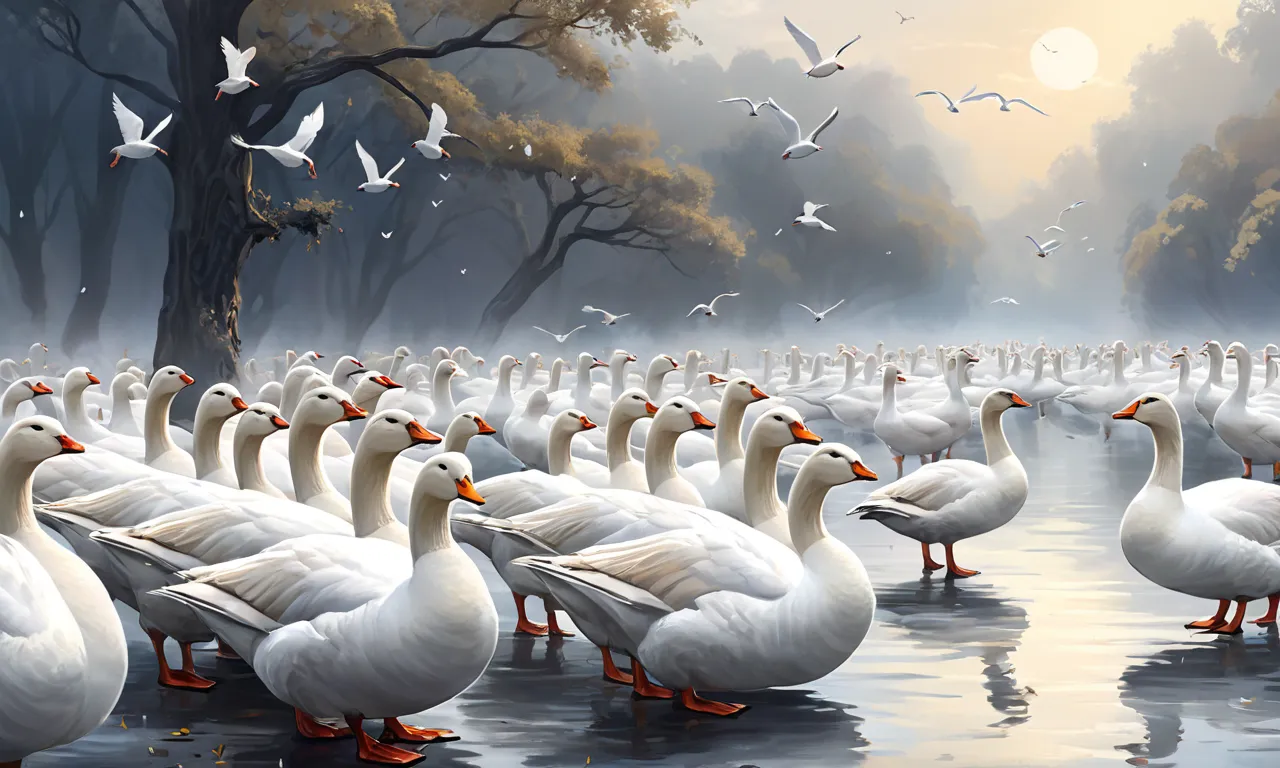 white geese dream meaning