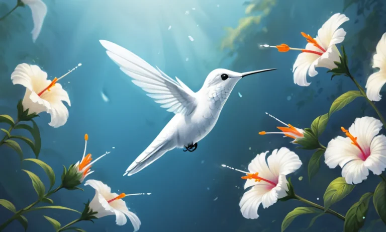 White Hummingbird Dream Meaning