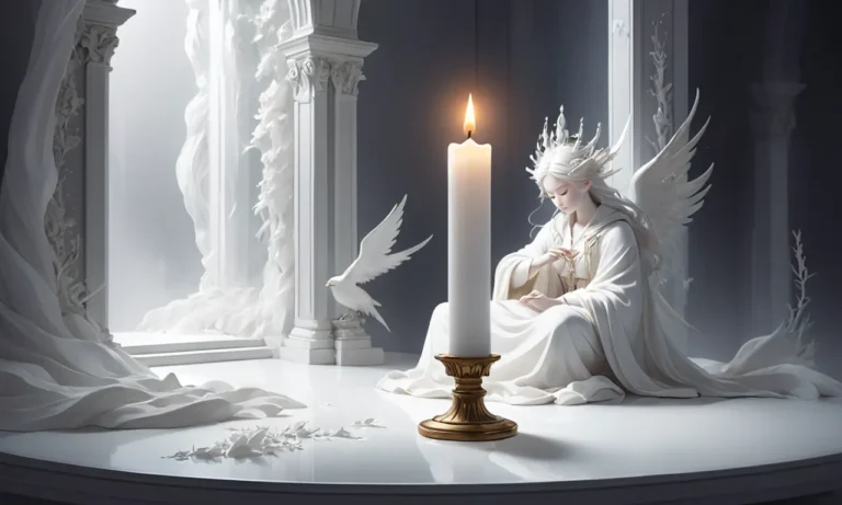 White Unlit Candle Dream Meaning