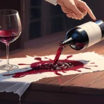 wiping up spilled wine dream meaning