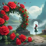 with red roses wreath dream meaning