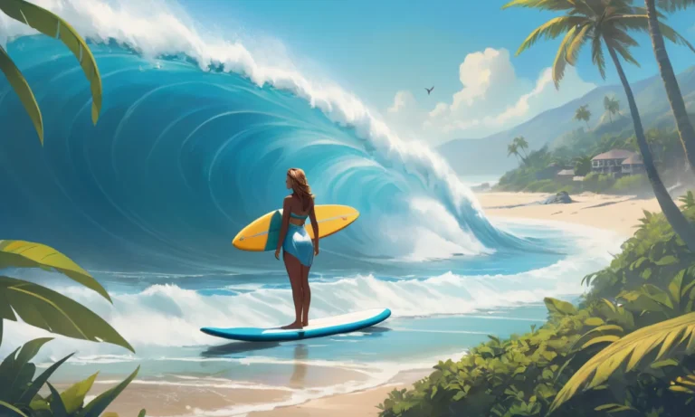 Woman With Surfboard Dream Meaning