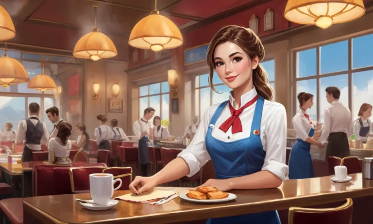 Working Waitress Dream Meaning