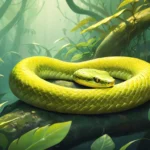 yellow and green snake dream meaning