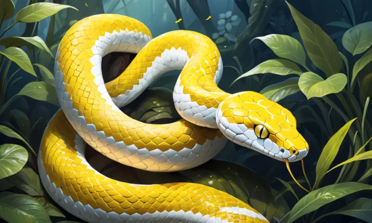 Yellow And White Snake Dream Meaning