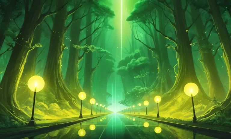 Yellow Green Light Dream Meaning