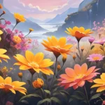 yellow pink and orange flowers dream meaning