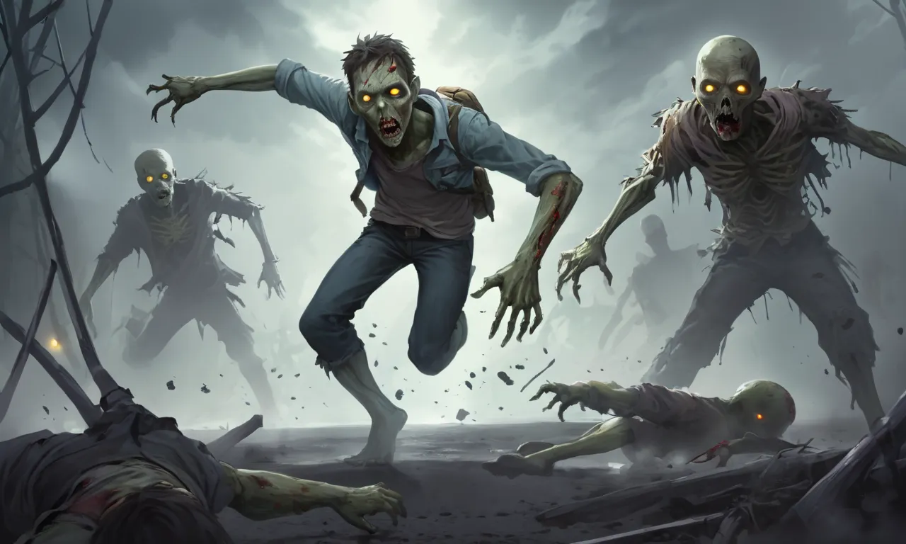 zombie chasing dream meaning