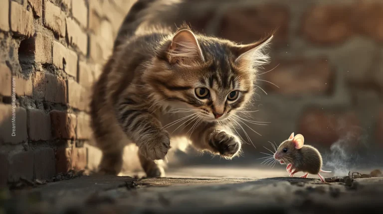 Cat Chasing Mouse Dream Meaning