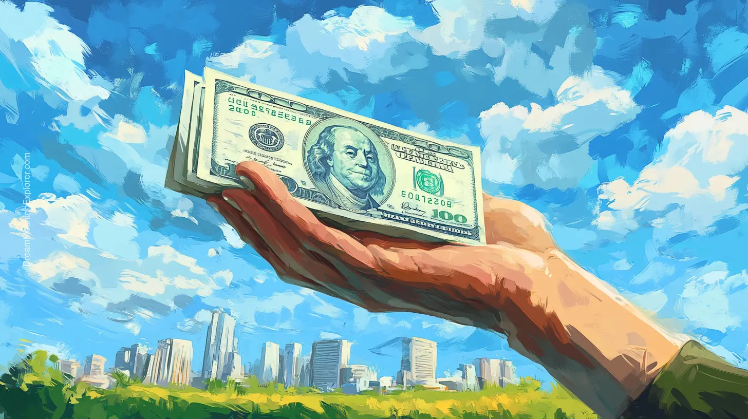 Dreaming of Someone Giving You Money 1 Dreaming of Someone Giving You Money