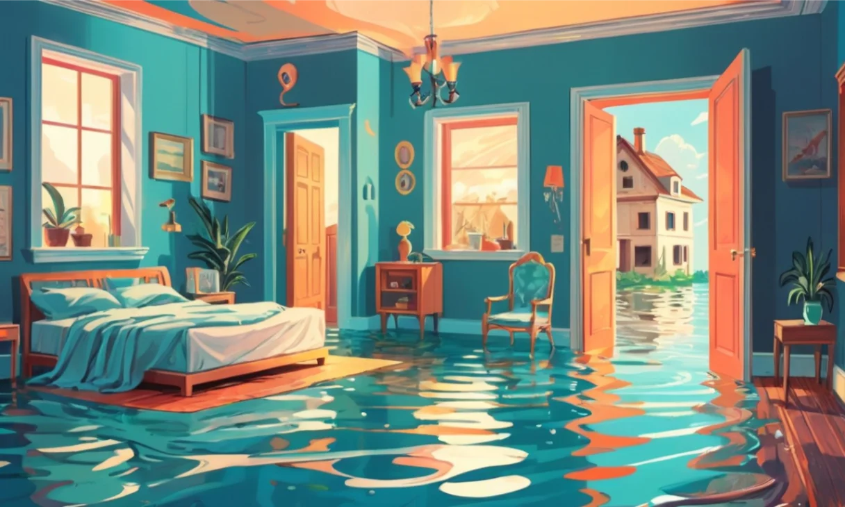 Flooding Inside the House Dream Meaning