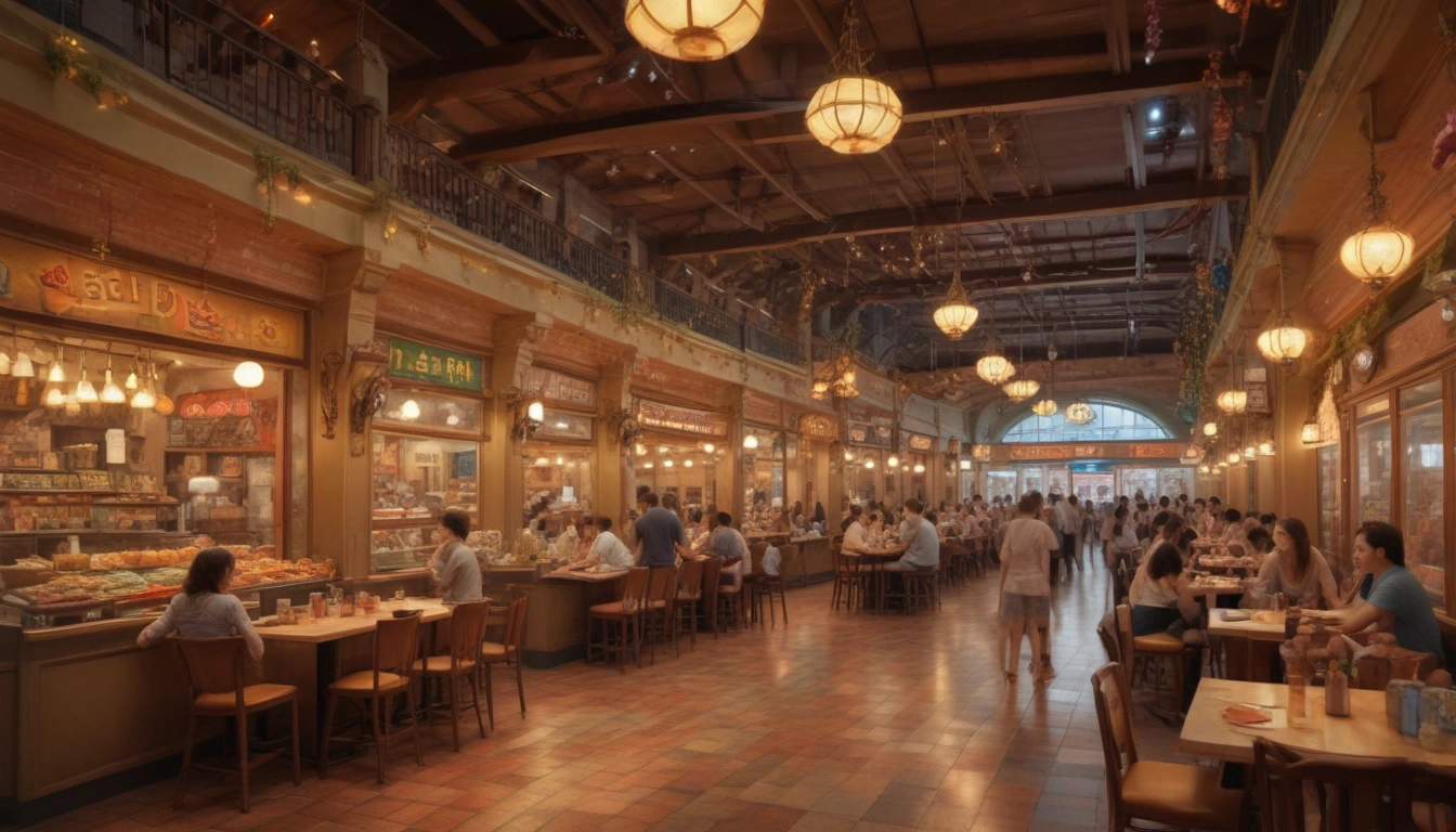 Unraveling the Mysterious World of Food Court Dream Meanings 1 Understanding the Symbolism of Food Courts in Dreams