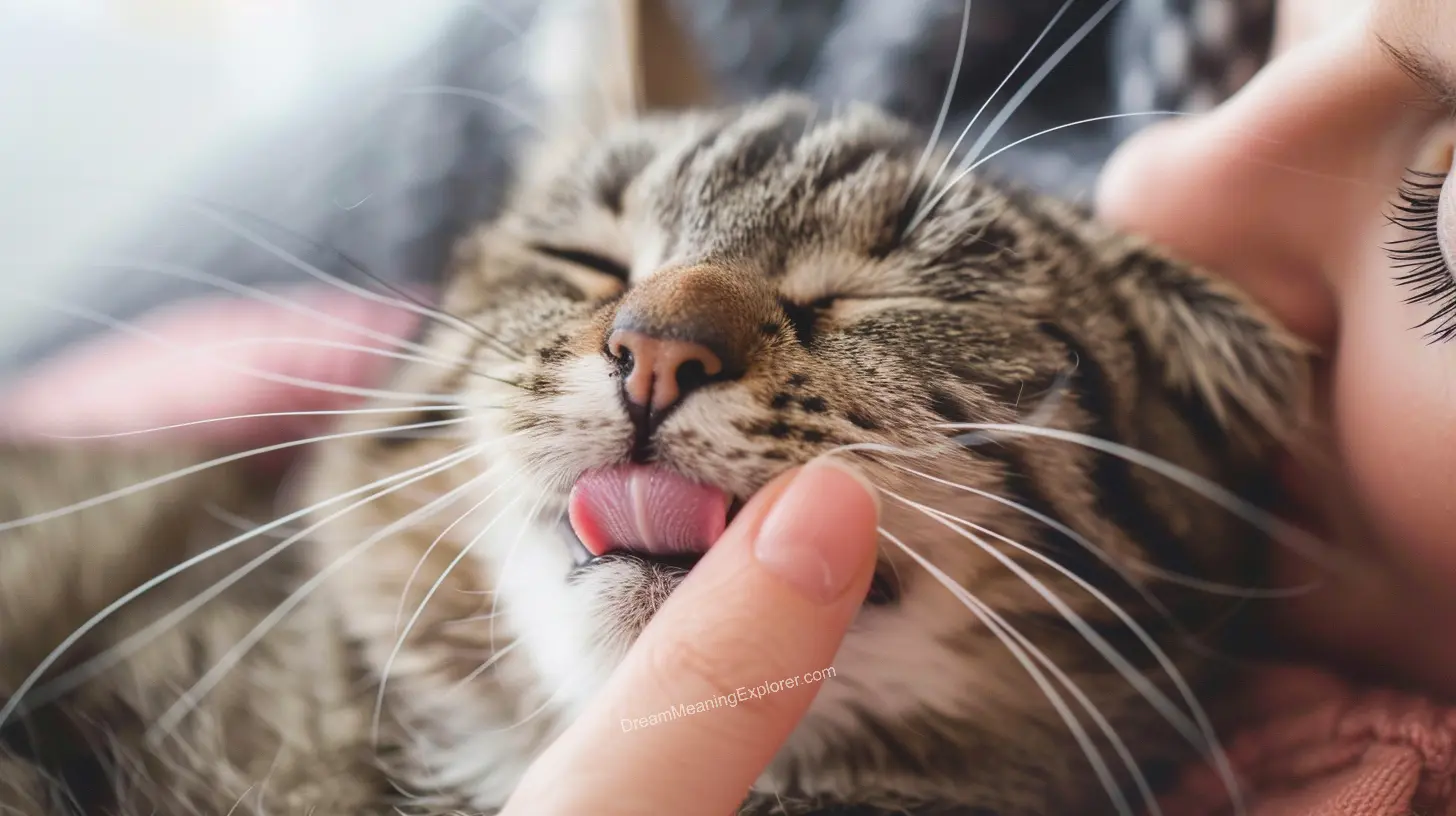 What Does It Mean When a Cat Licks You? Understanding Your Feline's Affectionate Gesture 1 What Does It Mean When a Cat Licks You
