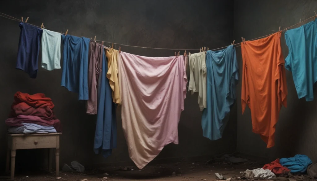 Decoding the Emotions in Your Dirty Clothes Dreams