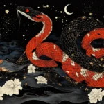 Dream Of Red And Black Snake