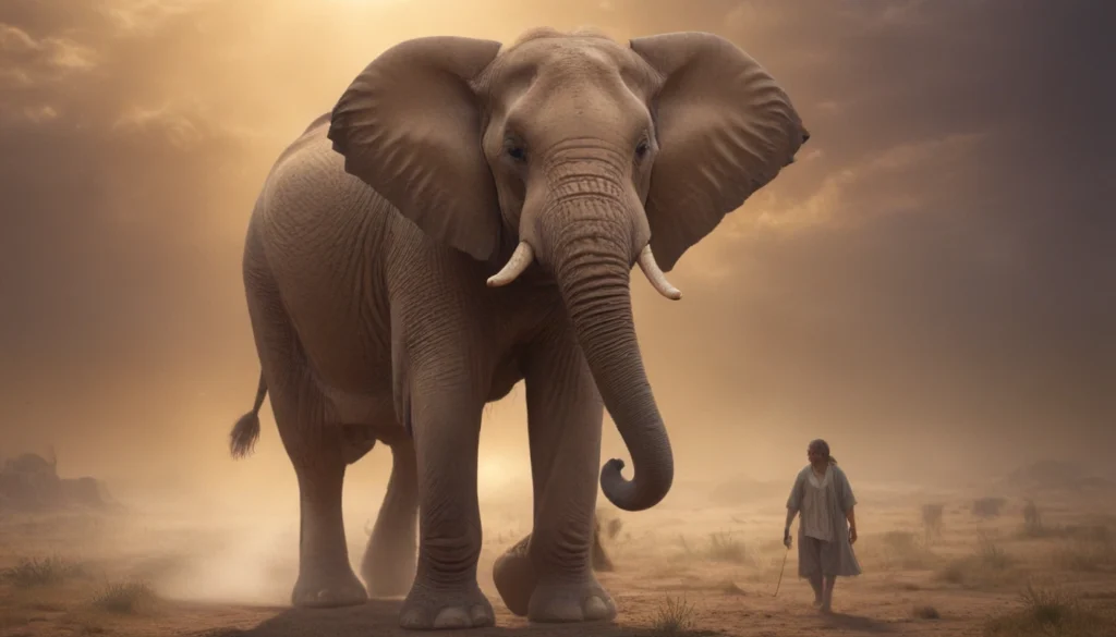 The Meaning of Riding an Elephant in Dreams