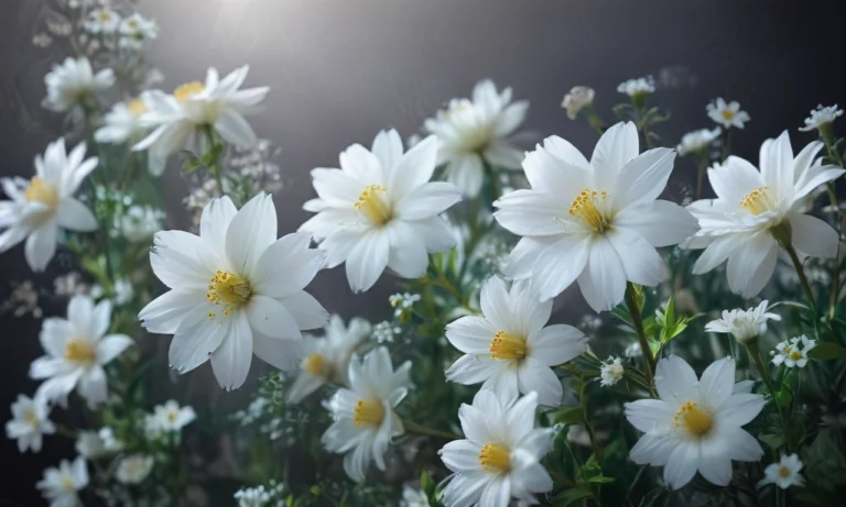 Seeing White Flowers Dream Meaning