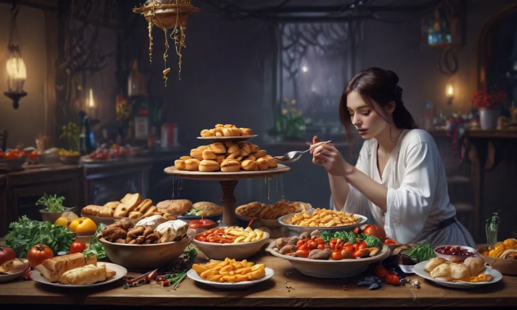 Emotional Themes in Serving Food Dreams