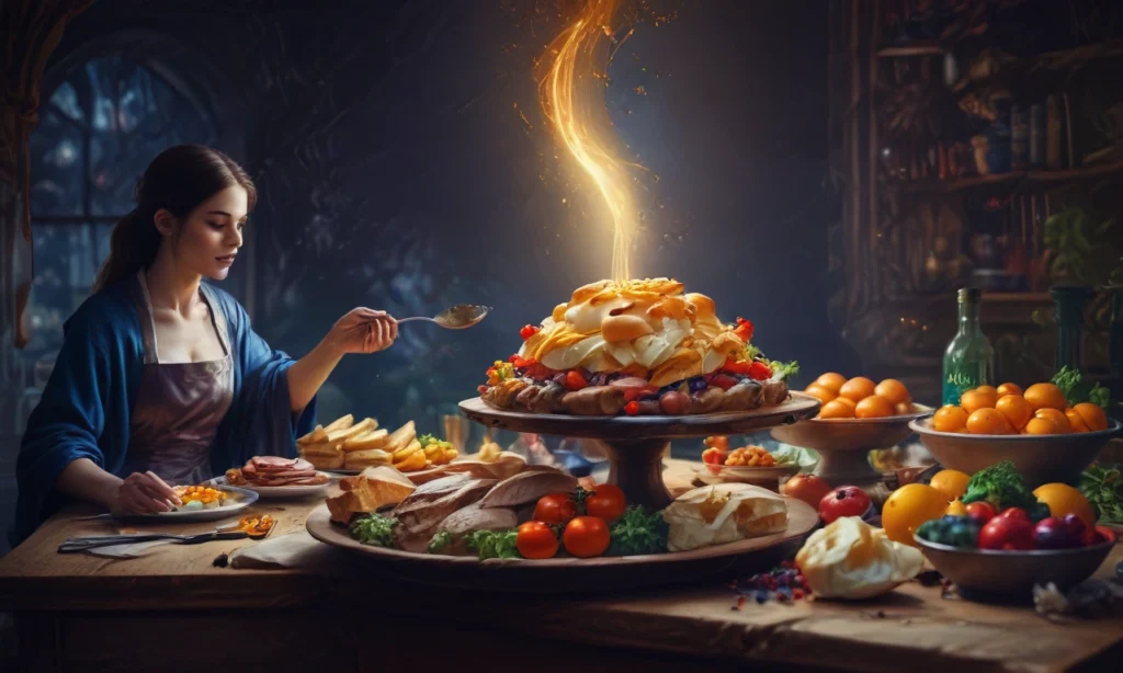 Emotional Themes in Serving Food Dreams