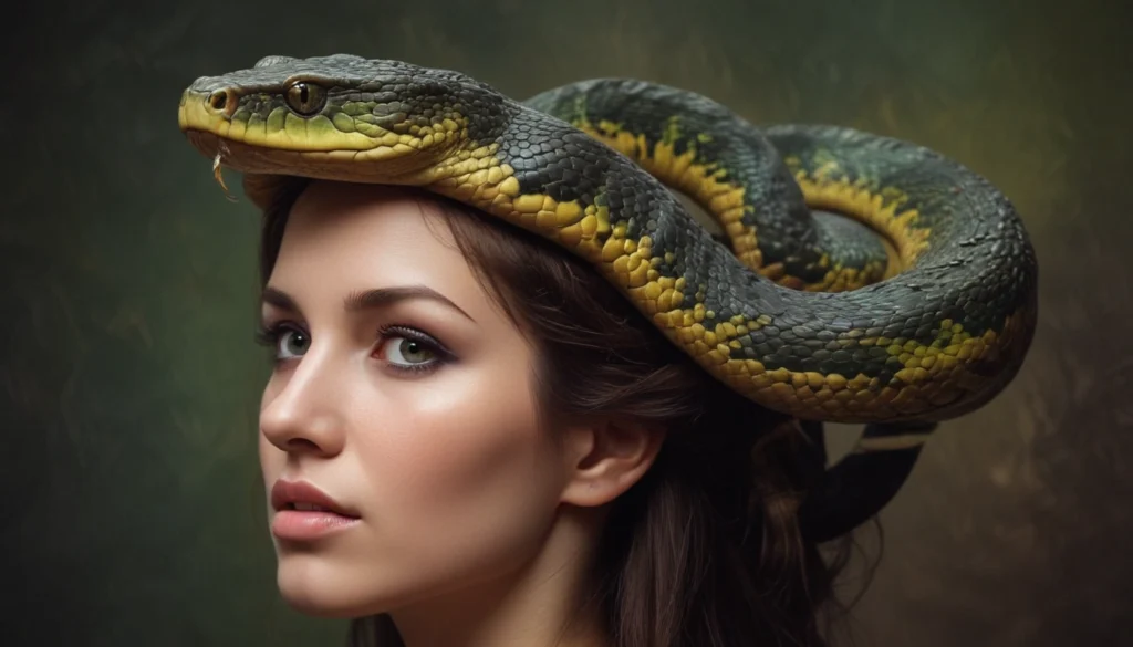 Addressing the Snake On Head Dream