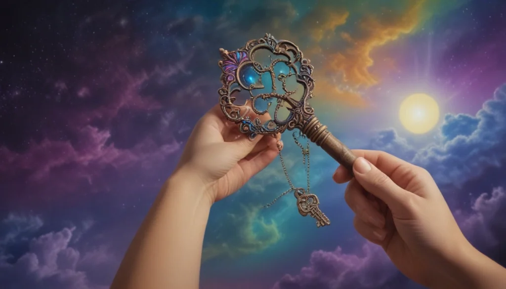 The Action of Unlocking in Key Dreams