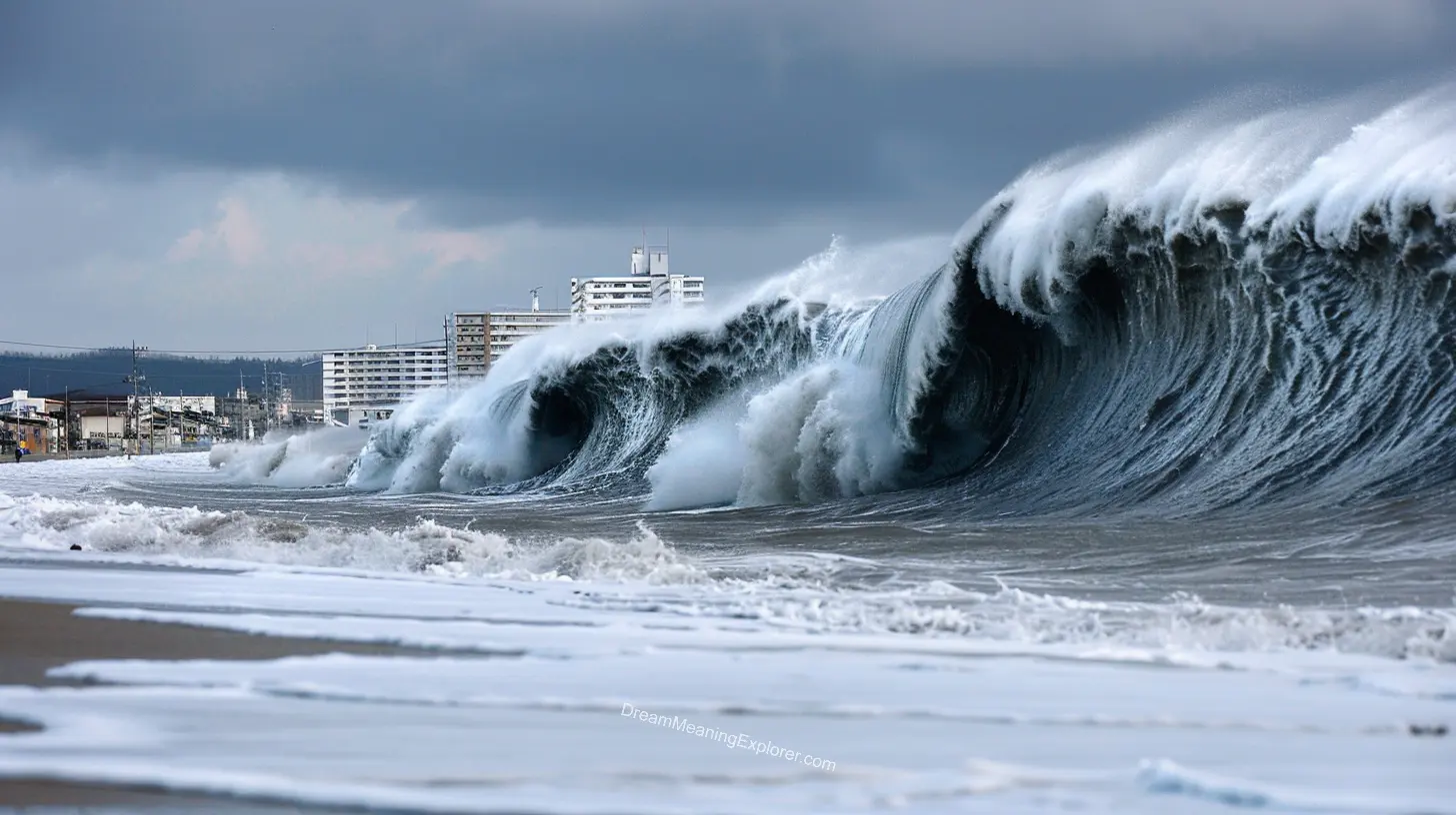 When You Have a Tsunami Dream: Unraveling the Symbolism 1 Tsunami Dream