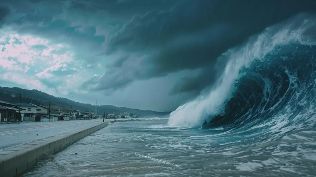 When You Have a Tsunami Dream: Unraveling the Symbolism 3 Common Interpretations of Tsunami Dreams