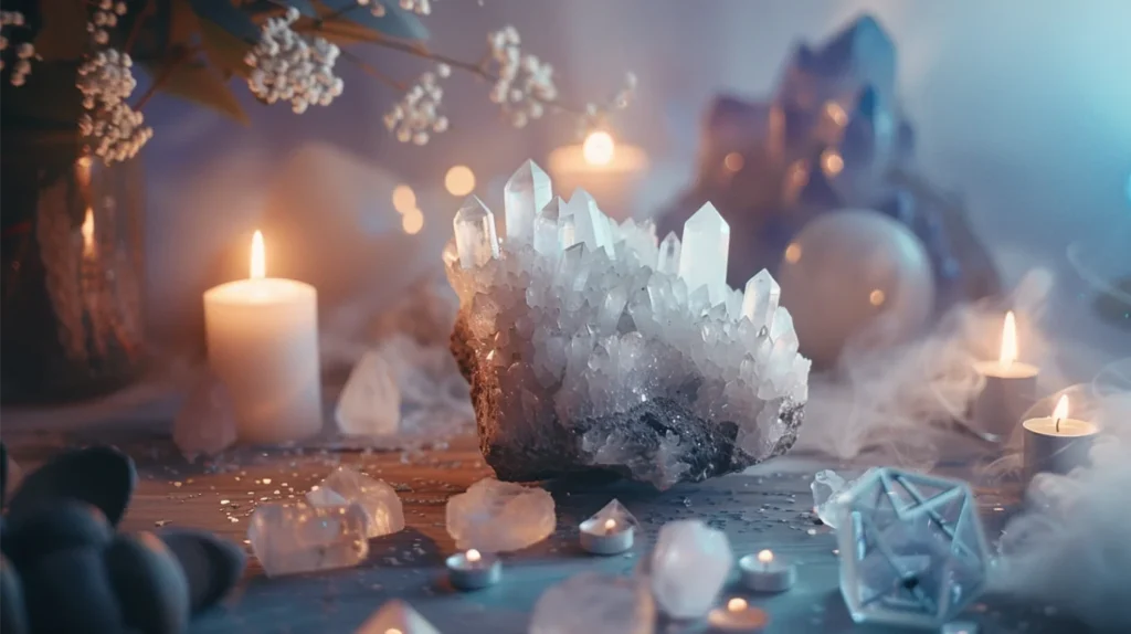 Embracing the Luminous Wisdom of White Crystals