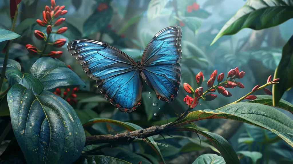 Significance of Blue in Butterfly Symbolism