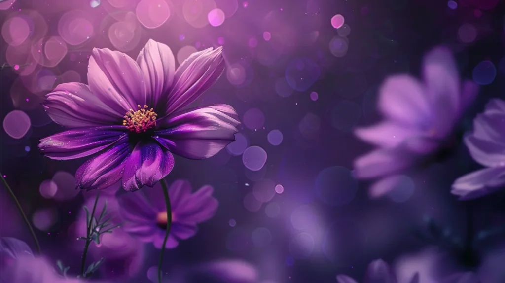 Purple in Nature and Science