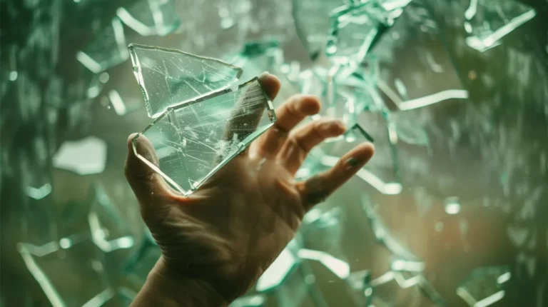 Pulling Shards of Glass Dream Meaning