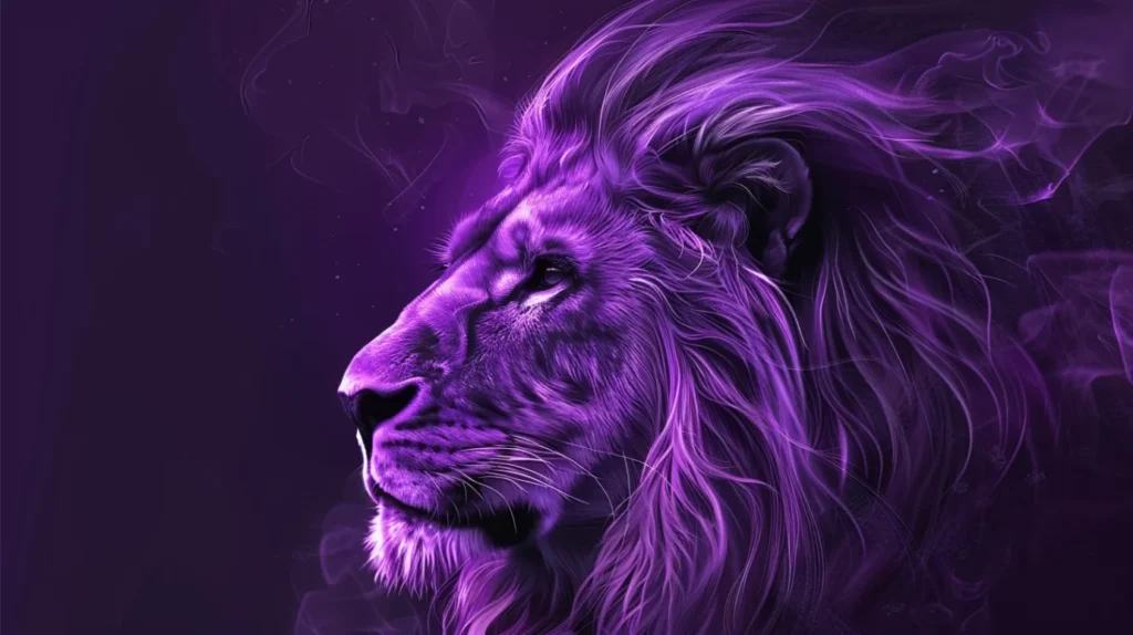 Purple Lion With Black Mane Dream Meaning 2 The Symbolism of Lions in Dreams