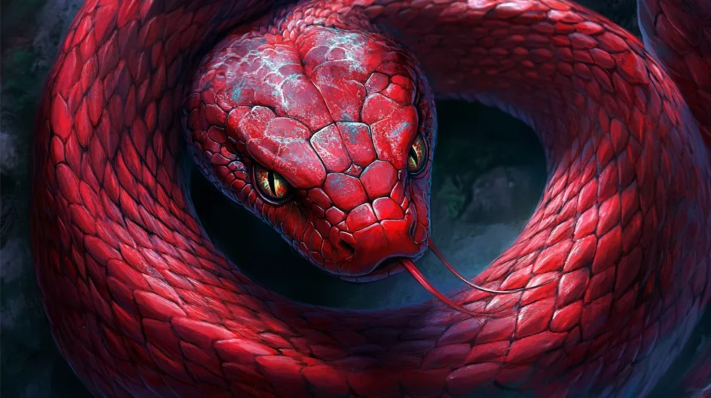 Red Snake Dream Meaning