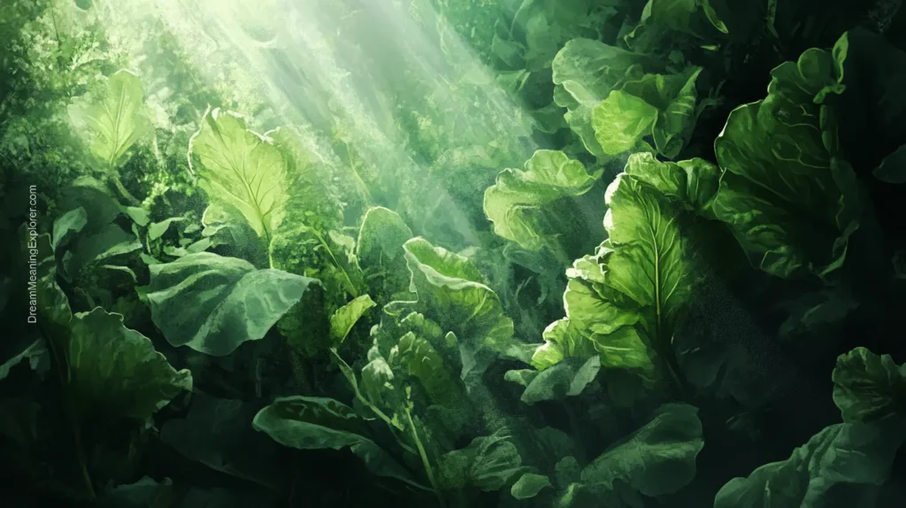 Symbolism of Green Leafy Vegetables in Dreams